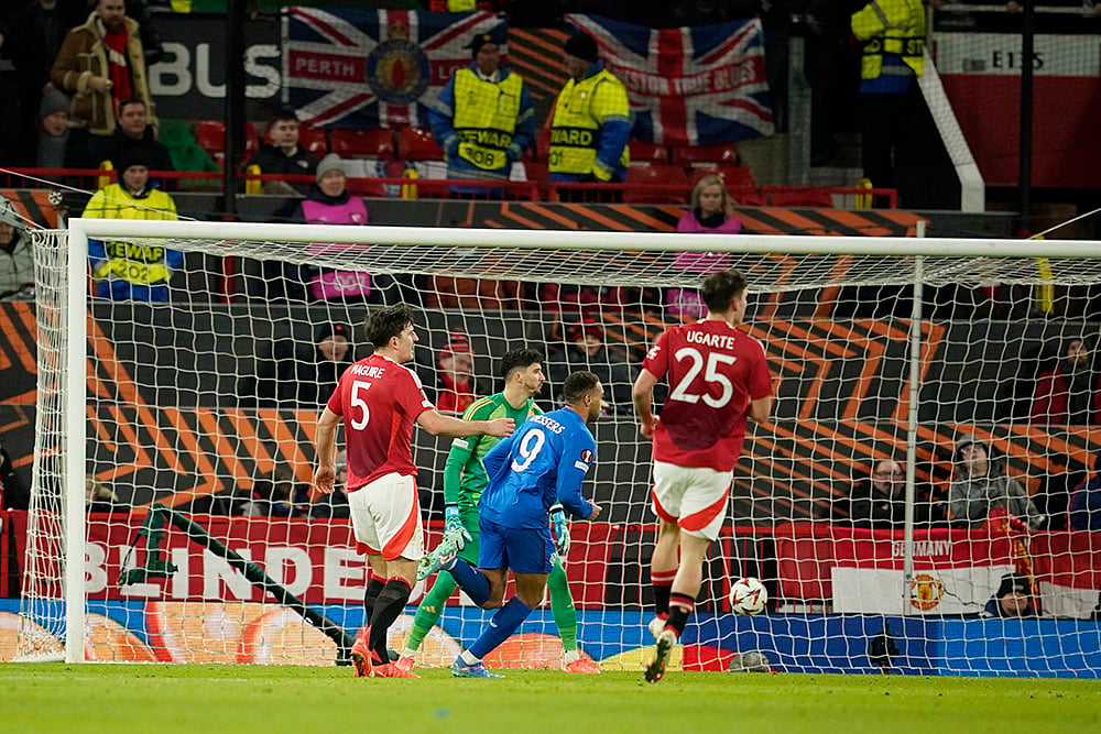 UEFA Europa League 2024-25- Manchester United vs Glasgow Rangers -Cyriel Dessers