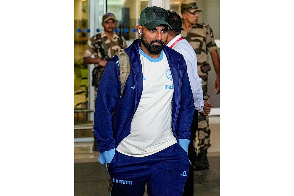 Indian team arrival ahead of 2nd T20I in Chennai-Mohammed Shami