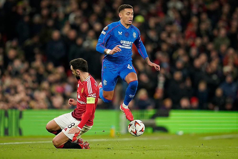 UEFA Europa League 2024-25- Manchester United vs Glasgow Rangers -James Tavernier
