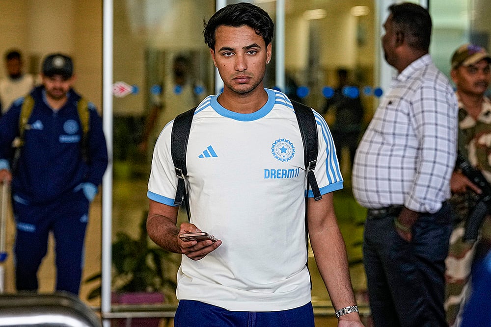Indian team arrival ahead of 2nd T20I in Chennai-Abhishek Sharma