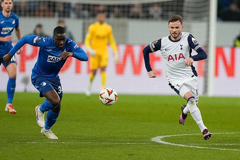 UEFA Europa League 2024-25- Hoffenheim vs Tottenham -James Maddison