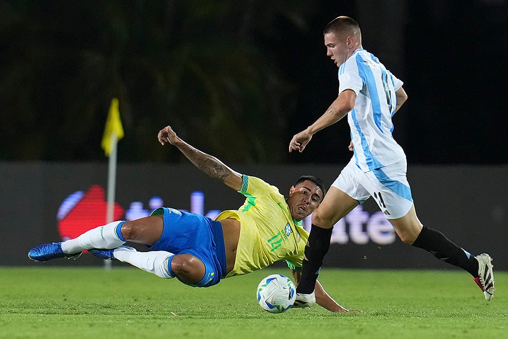 South American U-20 Championship - Brazil U-20 Vs Argentina U-20_Franco Mastantuono 