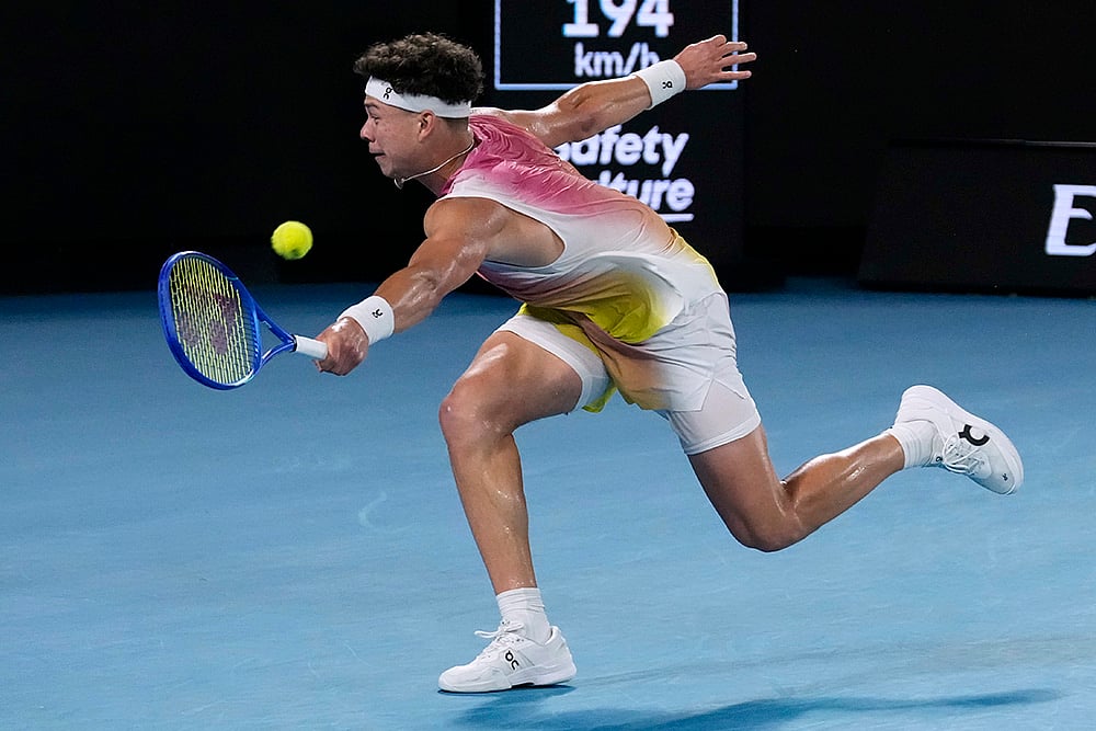 Australian Open Tennis 2025 Semi-final  - Jannik Sinner vs Ben Shelton