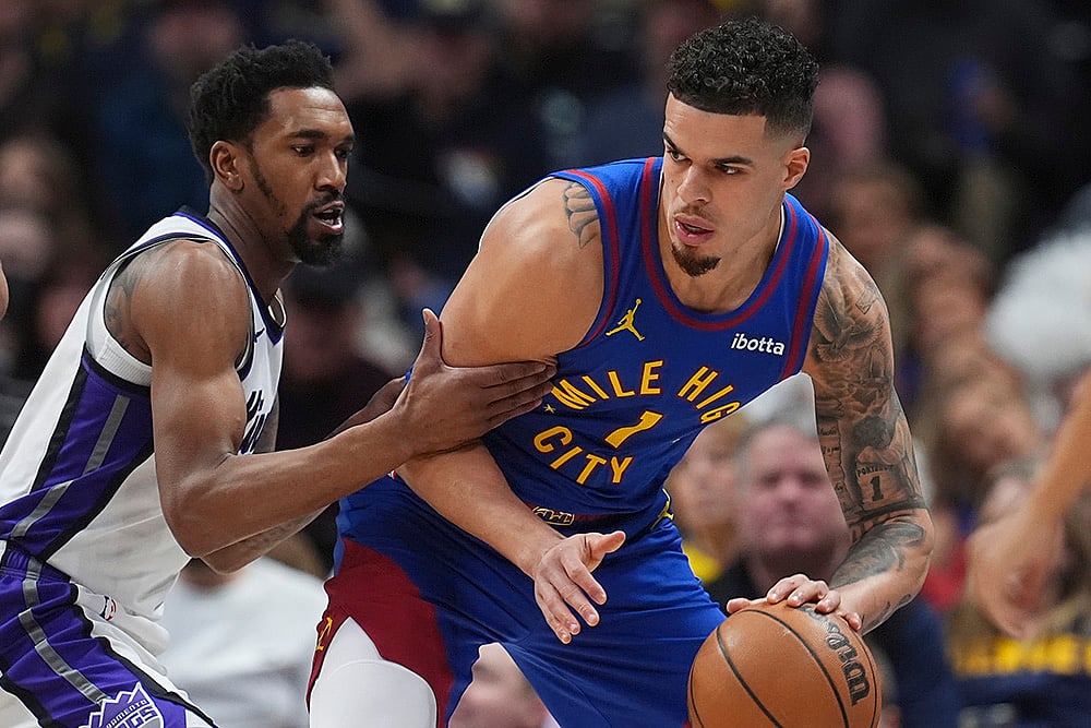 NBA Basketball 2024-25 - Denver Nuggets vs Sacramento Kings game - 