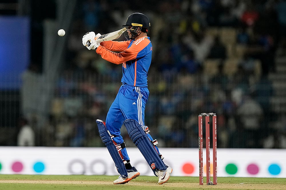 India vs England Cricket IND vs ENG 2nd T20 Match at Chennai: Abhishek Sharma