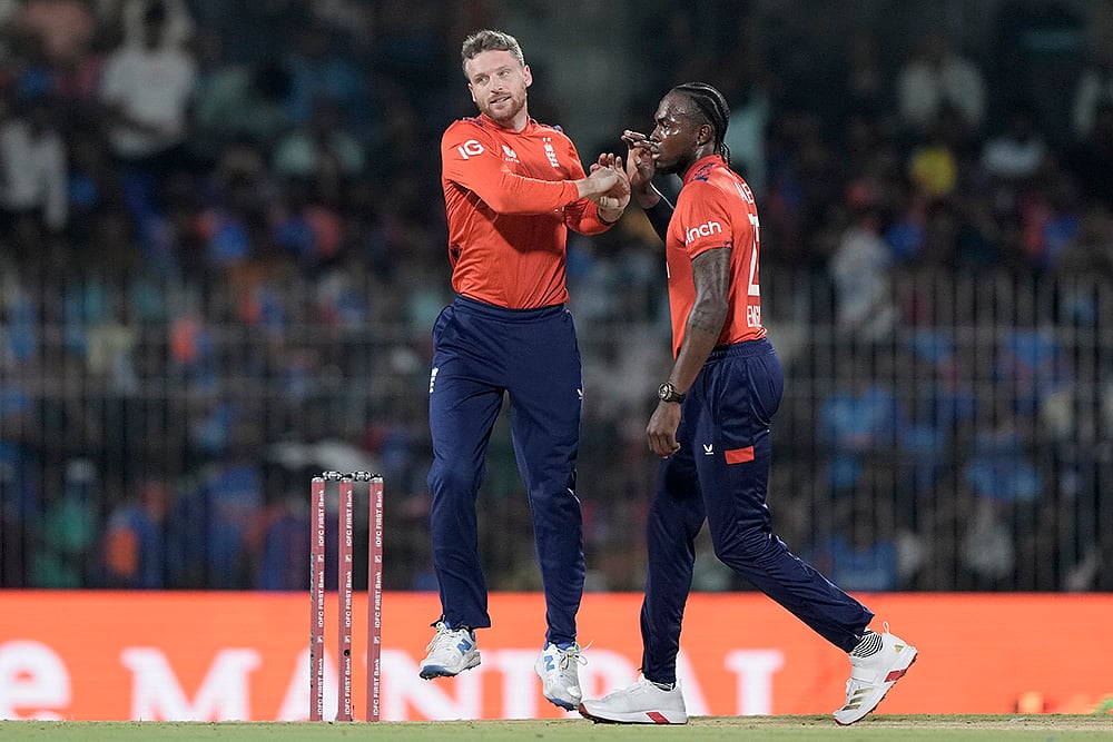 India vs England Cricket IND vs ENG 2nd T20 Match at Chennai:  Jos Buttler 