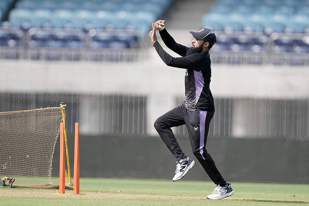 India Vs England T20 Cricket series - Team England practice session -Adil Rashid