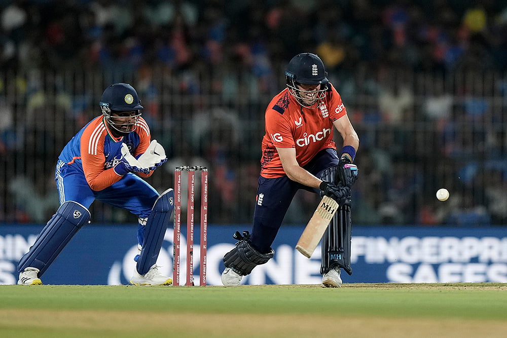 India vs England Cricket IND vs ENG 2nd T20 Match at Chennai:  Jamie Overton
