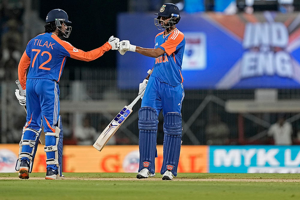 India vs England Cricket IND vs ENG 2nd T20 Match at Chennai: Tilak Varma 
