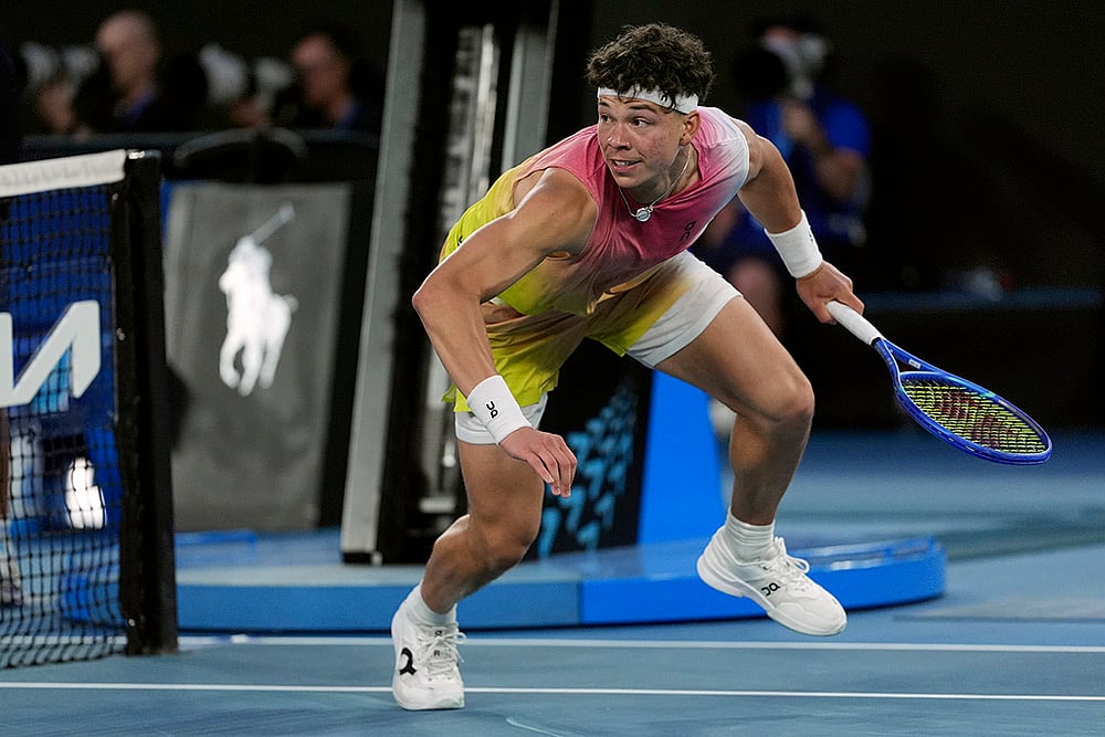 Australian Open Tennis 2025 Semi-final  - Jannik Sinner vs Ben Shelton