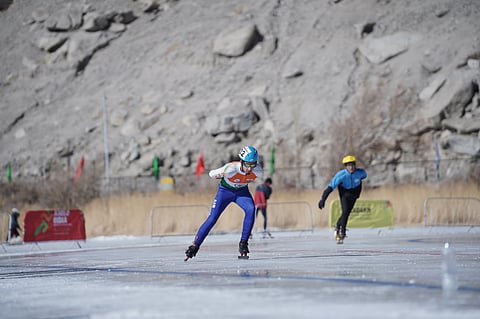 1000 Meters Speed Mens skating Long Track, Gupuks Rink