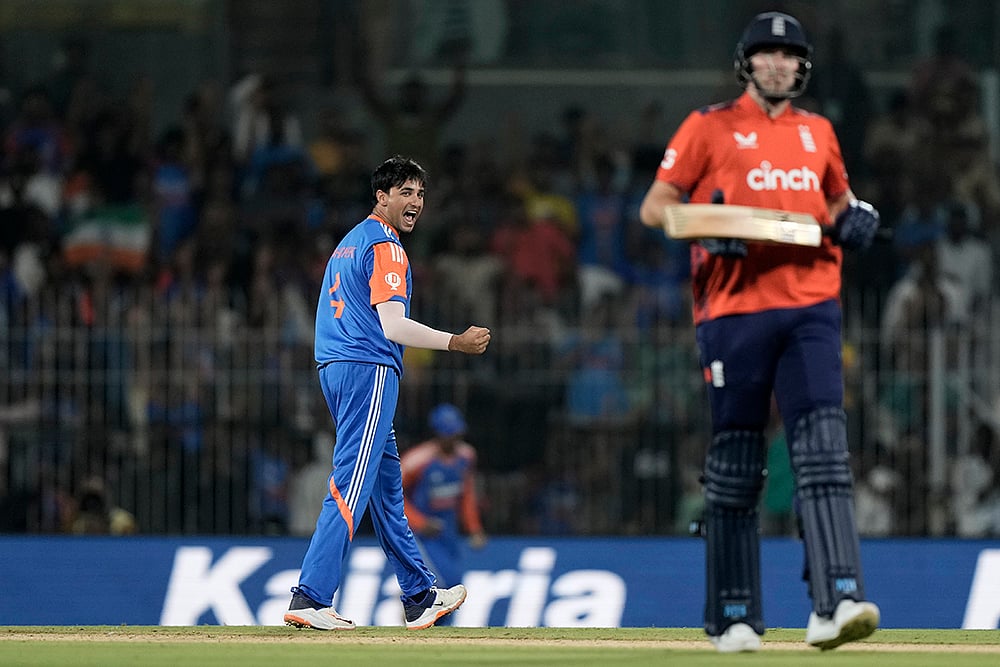 India vs England Cricket IND vs ENG 2nd T20 Match at Chennai: Abhishek Sharma