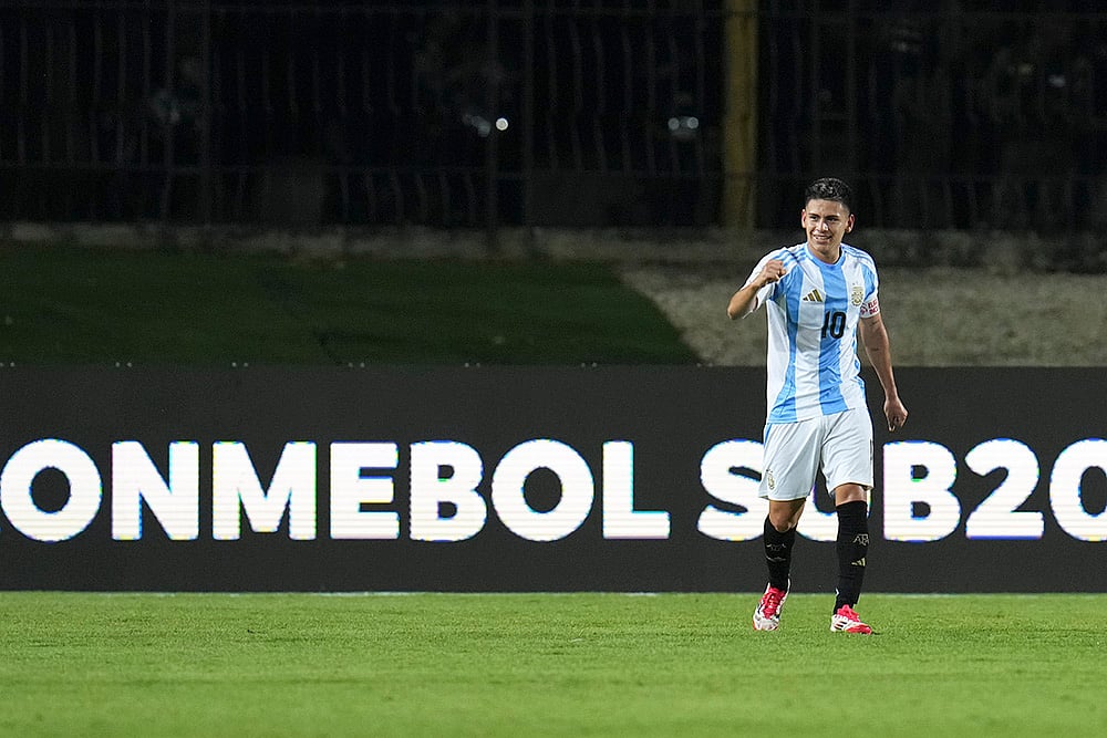 South American U-20 Championship - Brazil U-20 Vs Argentina U-20_Claudio Echeverri