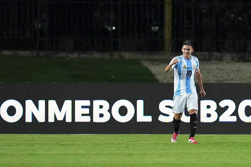 South American U-20 Championship - Brazil U-20 Vs Argentina U-20_Claudio Echeverri