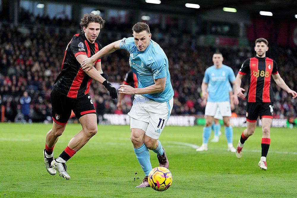 English Premier League: Nottingham Forest vs Bournemouth