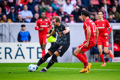 Bundesliga Soccer Match: Bayern Munich vs Freiburg