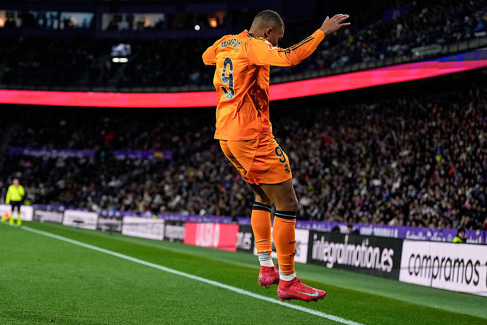 Spanish La Liga Soccer Match: Real Madrid vs Valladolid