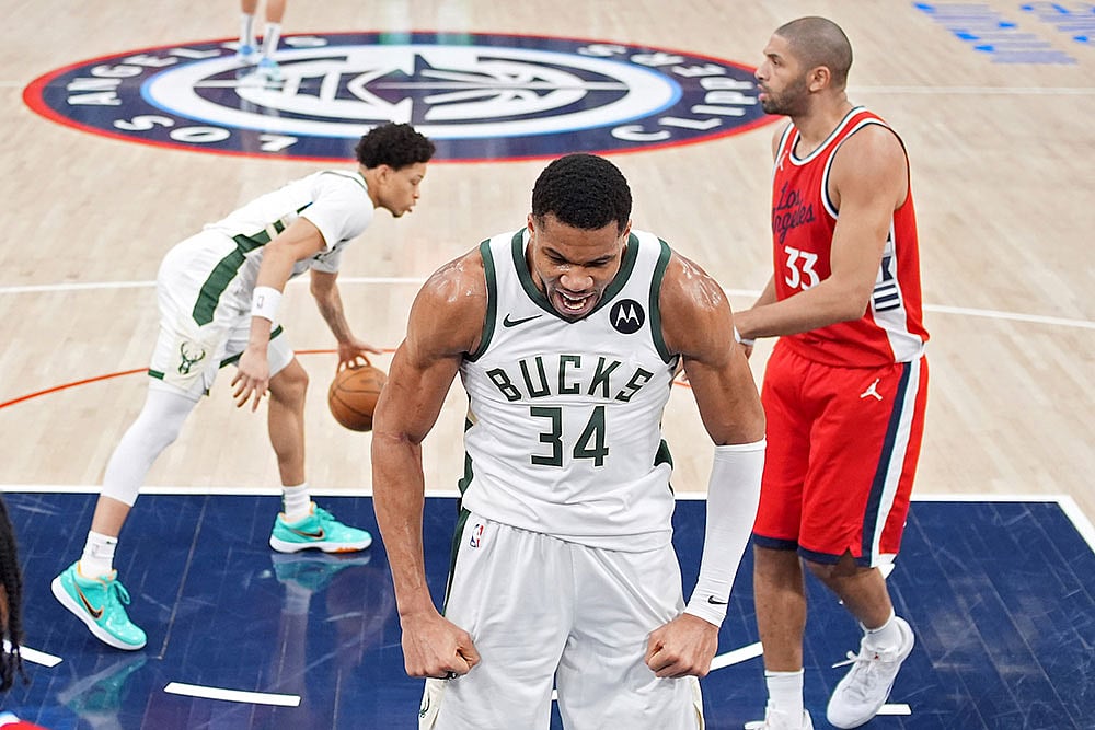 NBA Basketball: Milwaukee Bucks vs Los Angeles Clippers