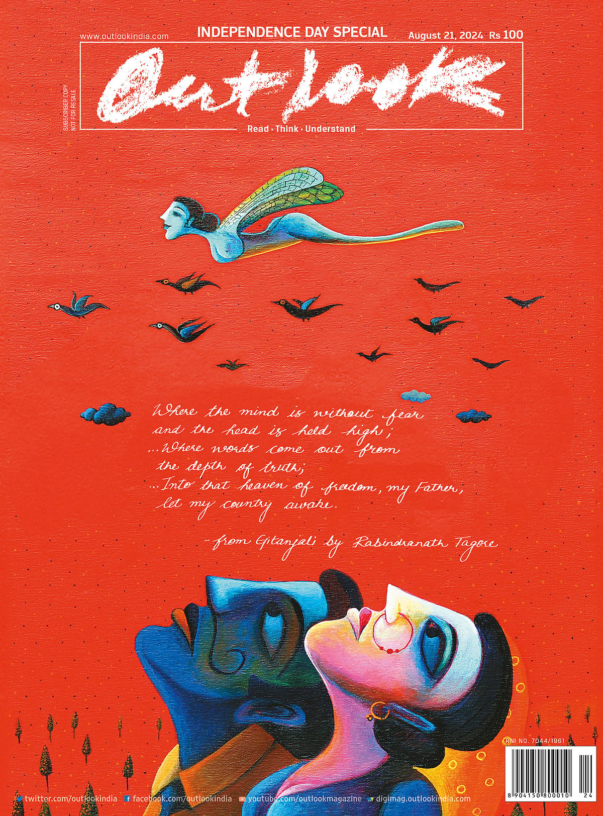 Outlook Magazine cover