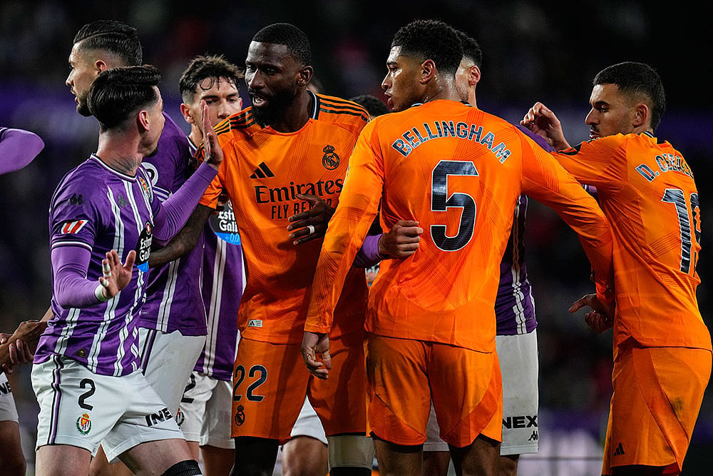 Spain Soccer La Liga: Valladolid vs Real Madrid