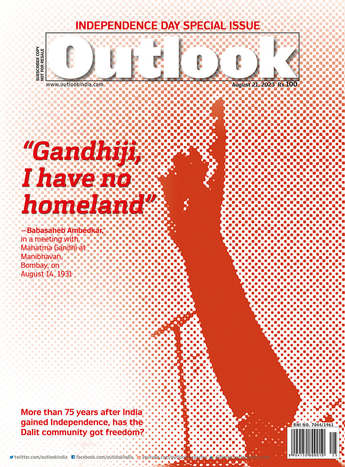 Outlook Magazine Cover - null