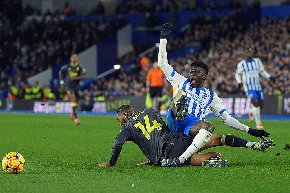 EPL: Brighton & Hove Albion vs Everton