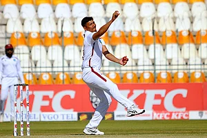 | Photo: AP Photo/Asim Tanveer : Pakistan West Indies Cricket