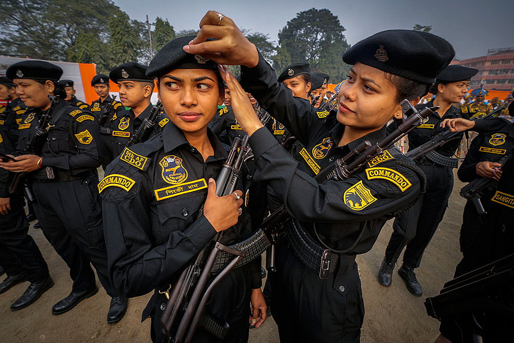| Photo: AP/Anupam Nath : Republic Day in Guwahati