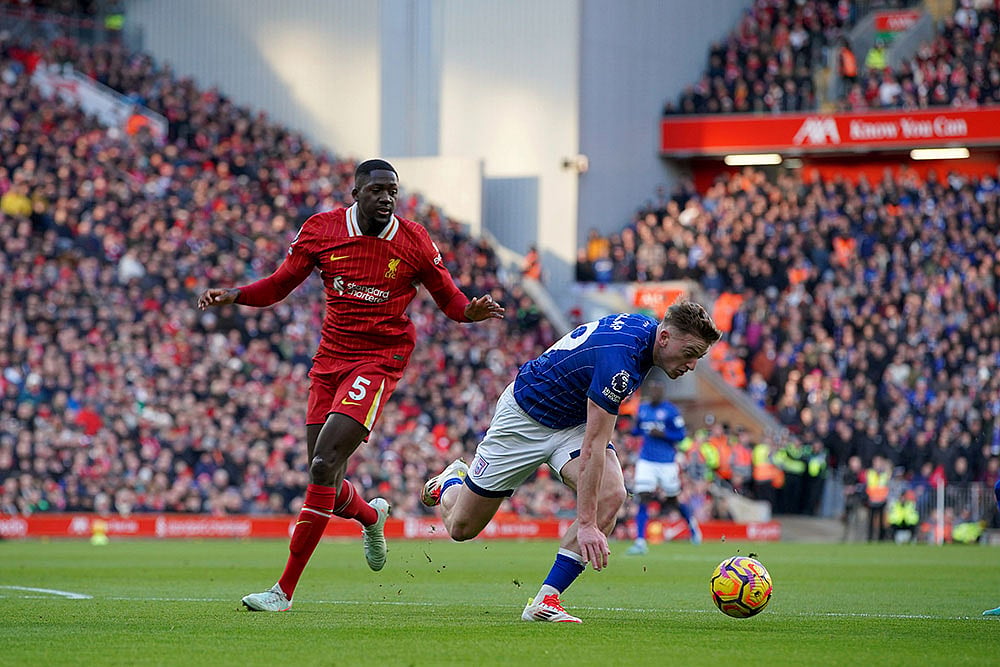 Britain Soccer Premier League: Ipswich Town vs Liverpool