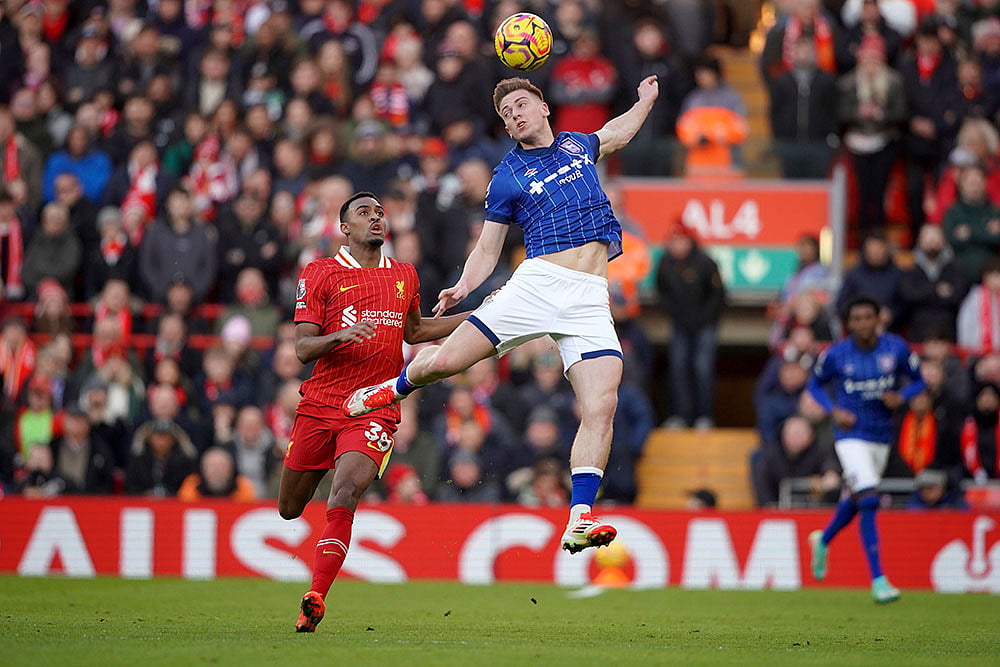 Britain Soccer Premier League: Liverpool vs Ipswich Town