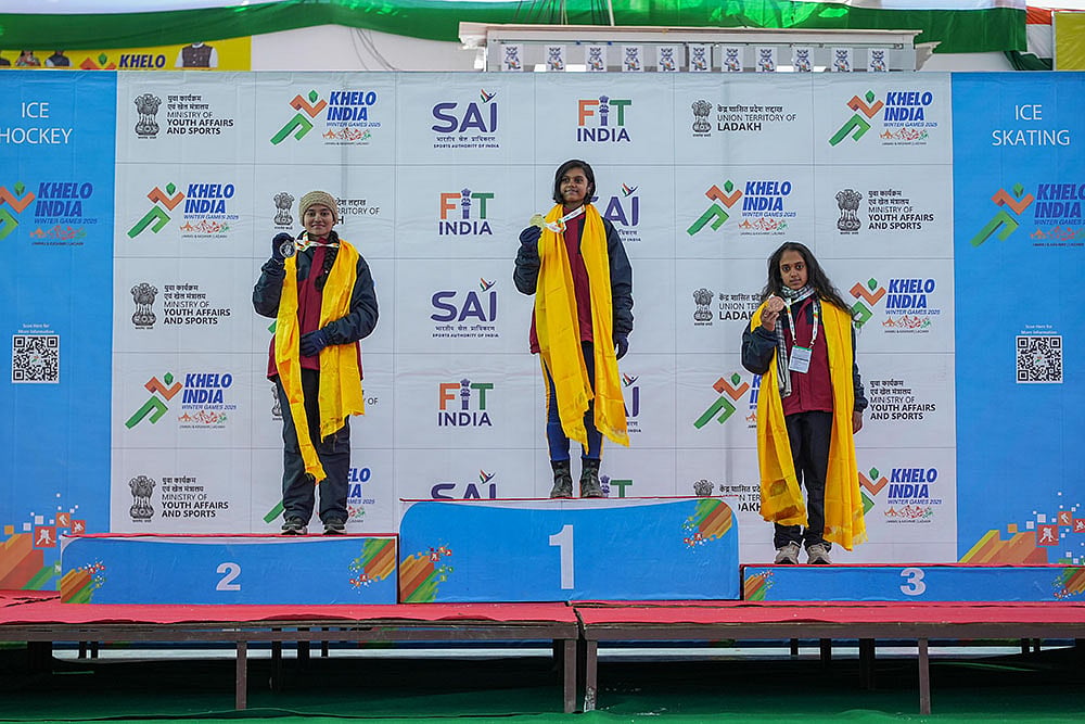 Khelo India 2025: 500M Women Long Track, D Yashashree (Gold)