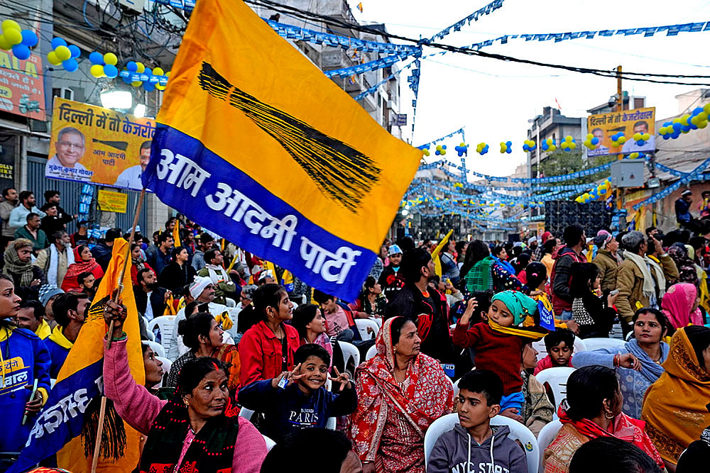 Delhi Assembly poll_AAP campaign in Delhi: 1