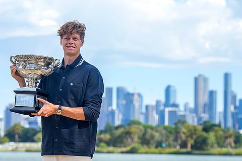 Australian Open 2025: Jannik Sinner of Italy