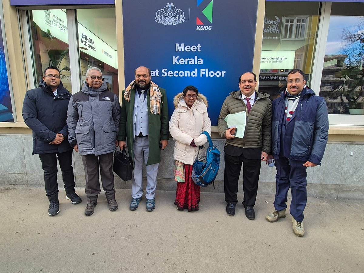 Kerala Delegation at WEF
