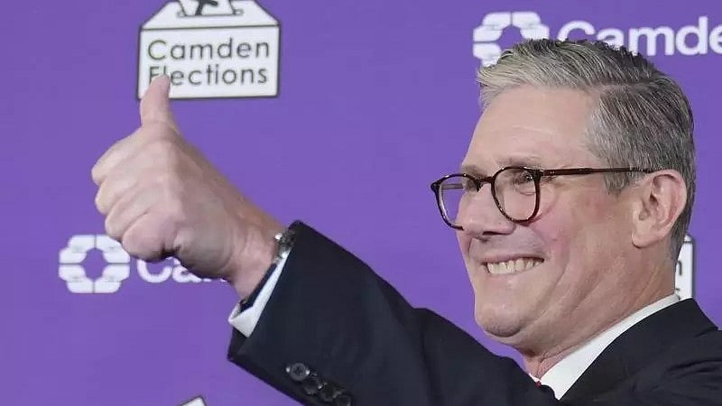 Photo- AP : UK PM Keir Starmer Thanks President Trump For Role In Cease-Fire Deal