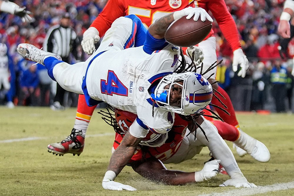 AFC Championship NFL Football Game: Kansas City Chiefs vs Buffalo Bills