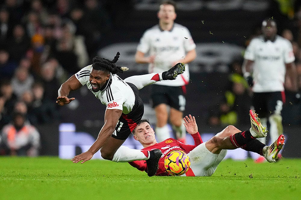 English Premier League soccer Fulham vs Manchester United match gallery: Adama Traore