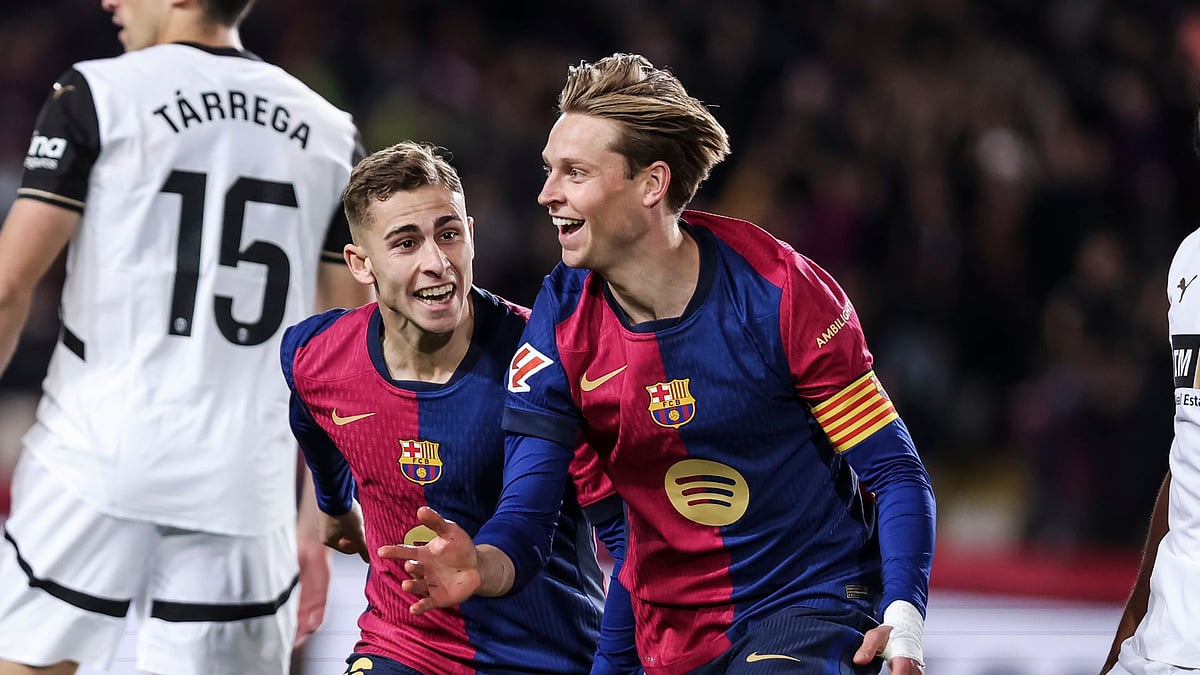 Barcelona midfielder Frenkie de Jong - null