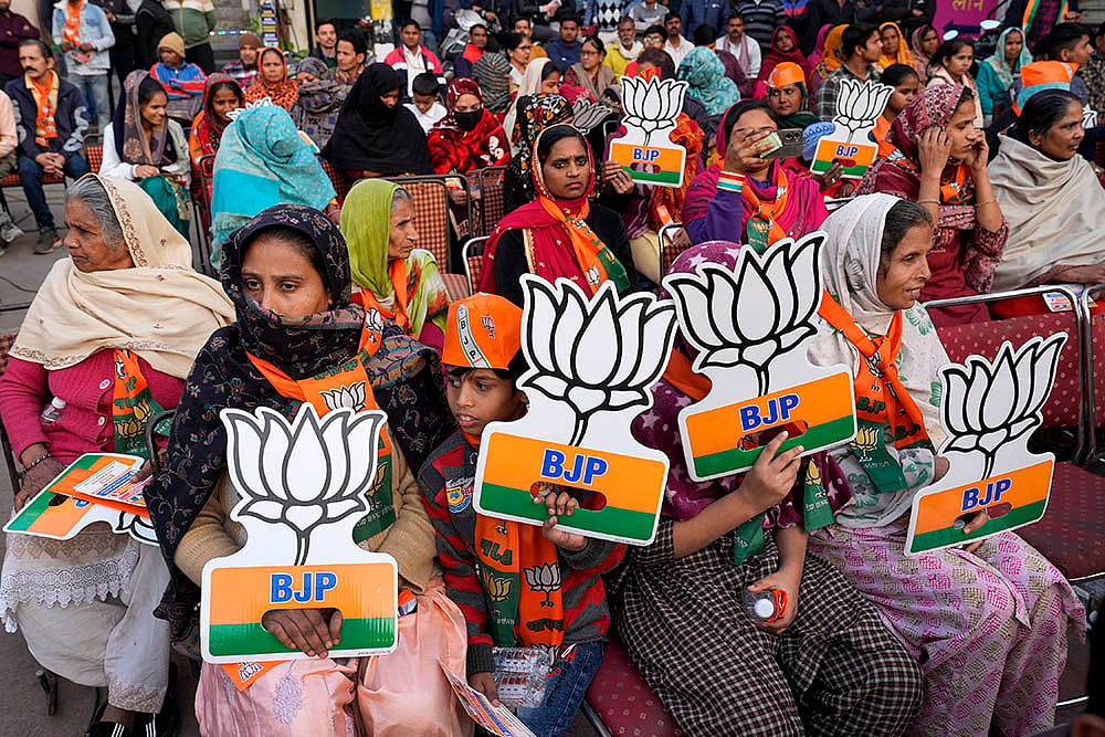 Delhi Assembly poll_BJP campaign Rally in Delhi: 