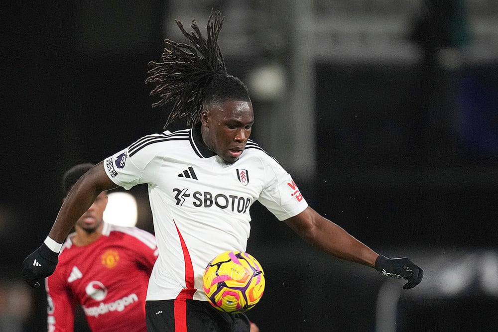 English Premier League soccer Fulham vs Manchester United match gallery: Calvin Bassey