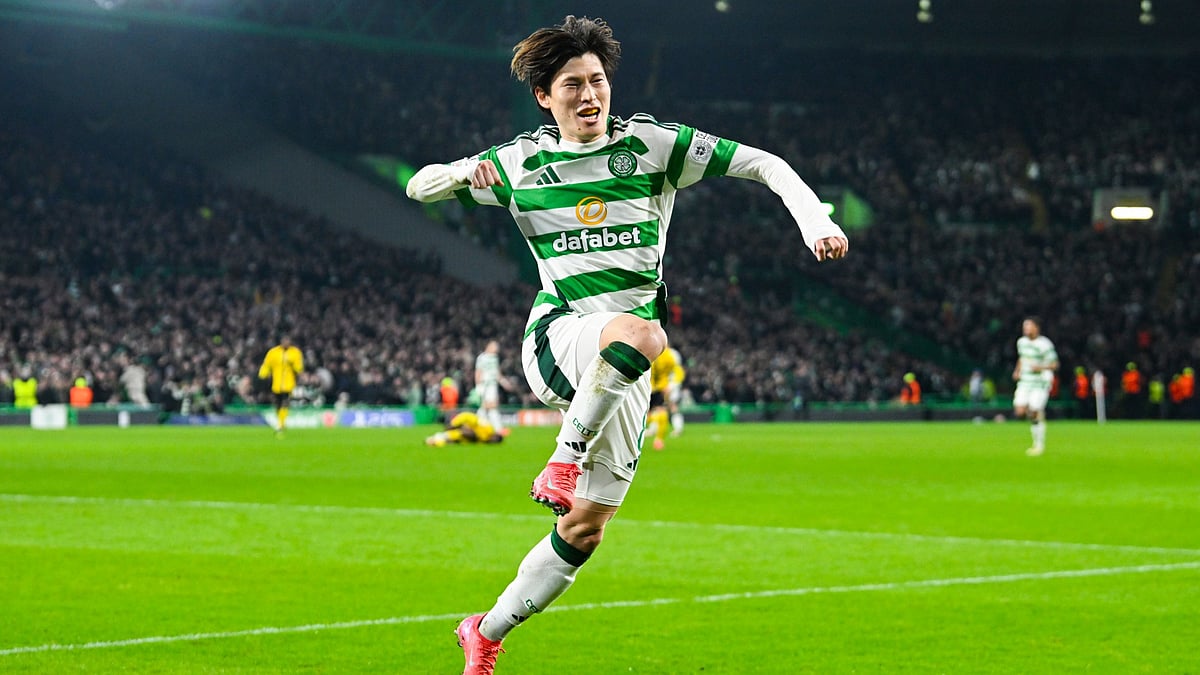 Former Celtic player Kyogo Furuhashi