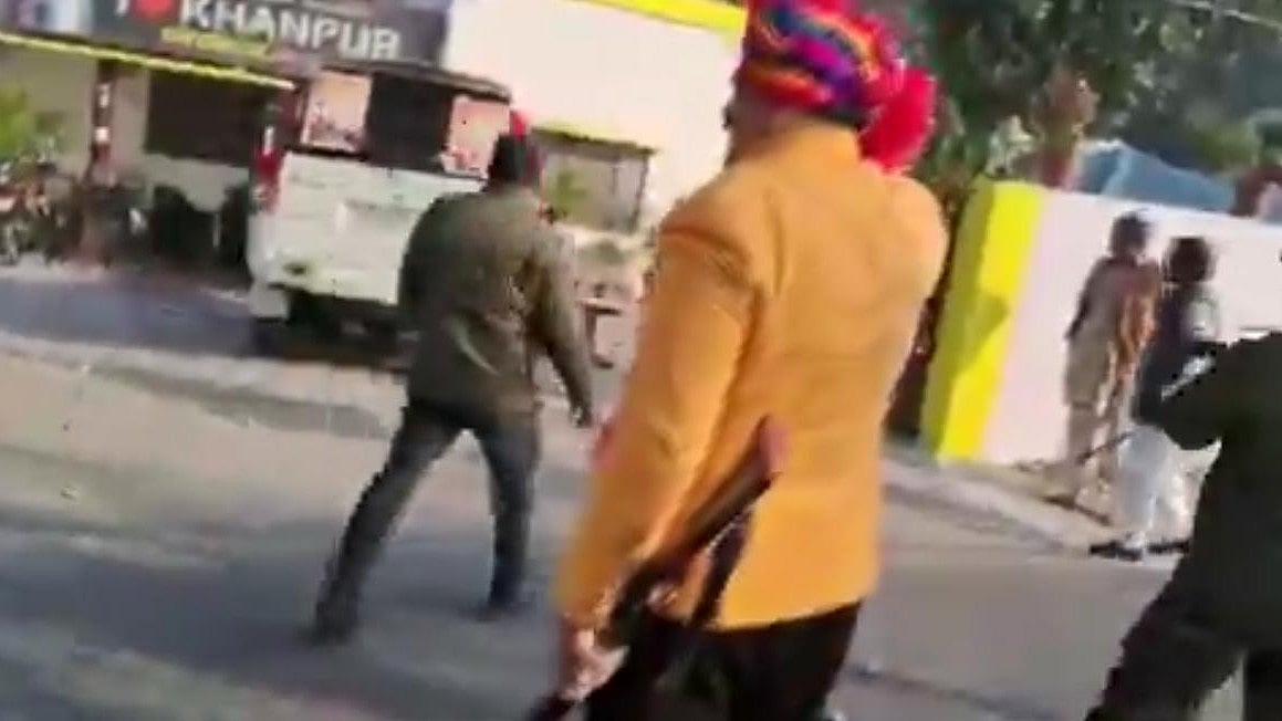 Uttarakhand: Ex-MLA, Legislator Held For Attacking Each Other's Office In Roorkee, Waving Pistols - | Photo- Umesh Kumar’s office/X Handle