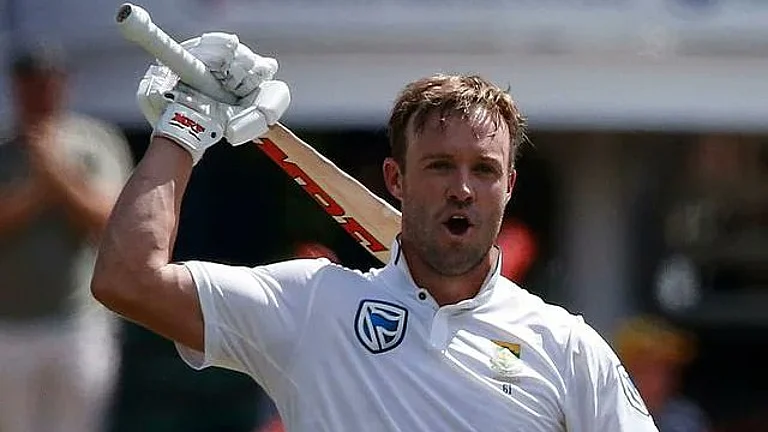 Former South Africa captain AB de Villiers. - File