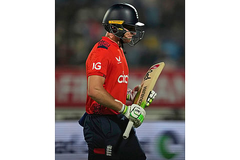 IND vs ENG 3rd T20: England's captain Jos Buttler leaves the ground