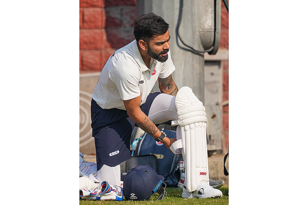 Ranji Trophy: Virat Kohli at Delhis training  