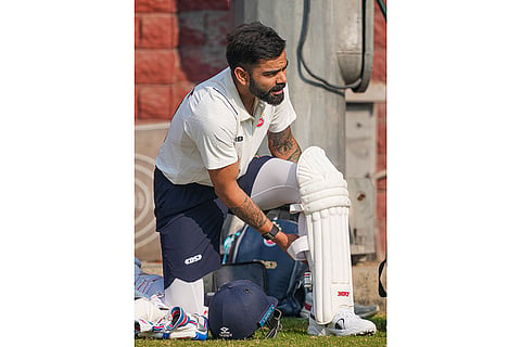Ranji Trophy: Virat Kohli at Delhi's training  