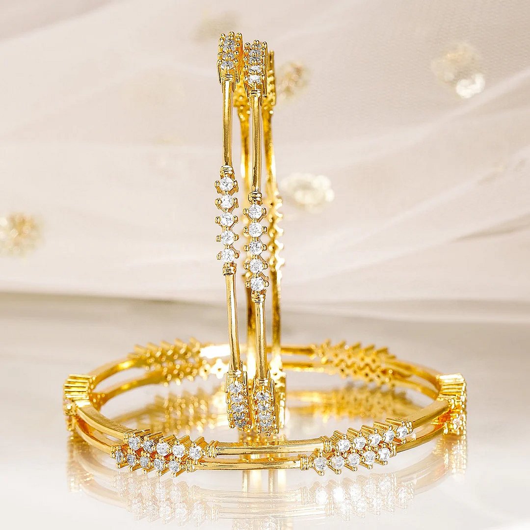 Handcrafted Gold Bangles
