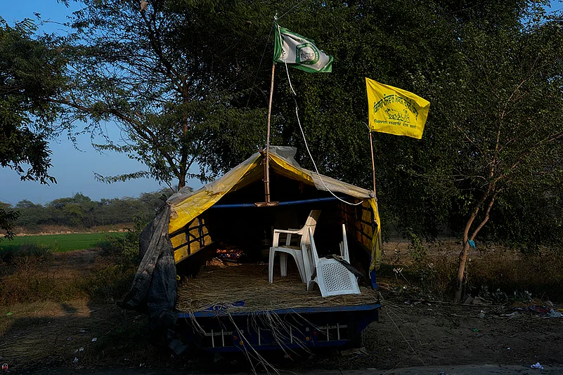 Farmer protest site Farmers protests at Khanauri border in Punjab_10