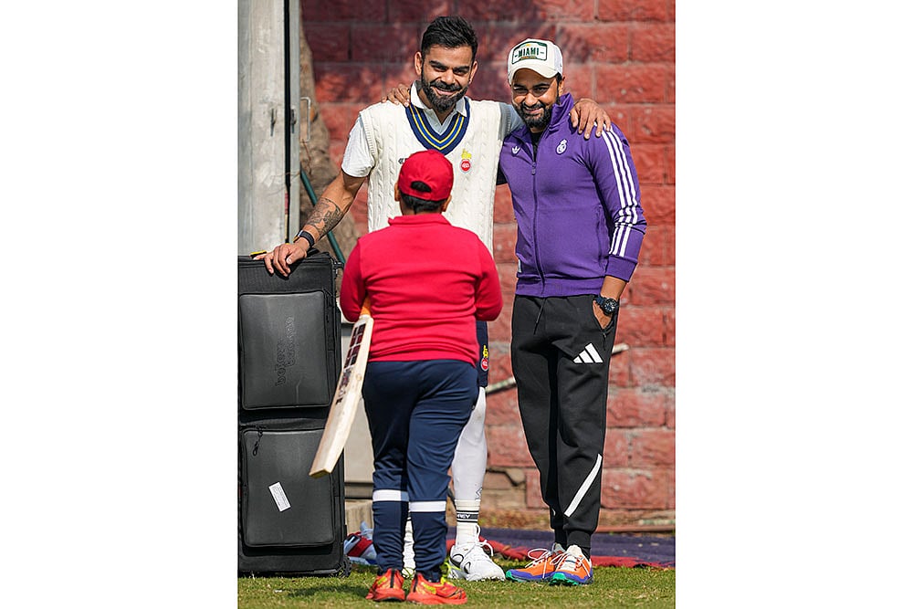 Ranji Trophy: Virat Kohli at Delhis training  