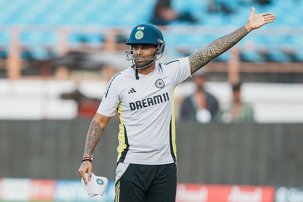 England vs India 3rd T20: Training session